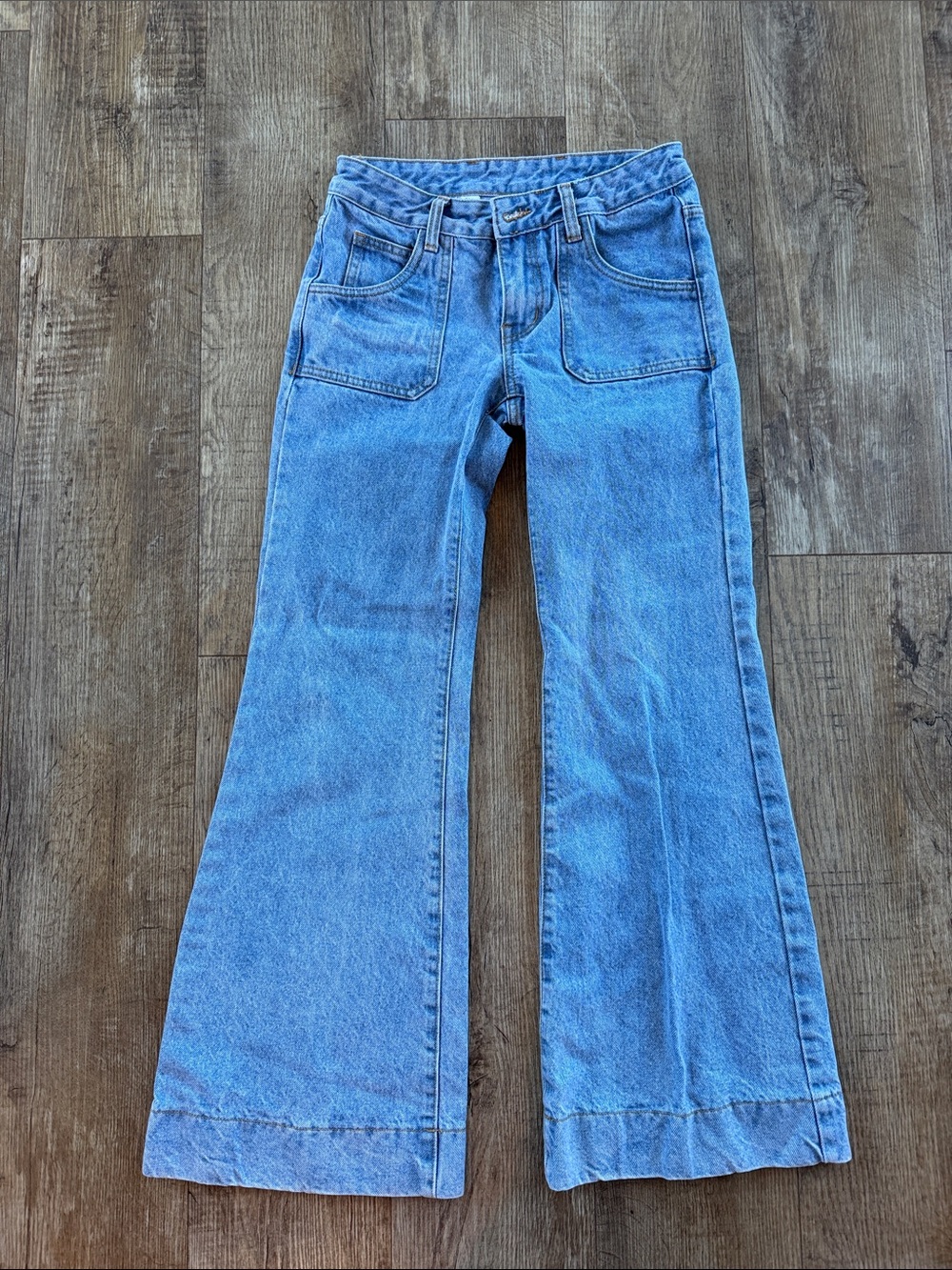 j.galt Light-Wash Bootcut Jeans